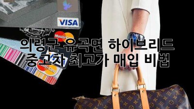 의령군 유곡면 하이브리드 중고차 최고가 매입 비법 🚗✨